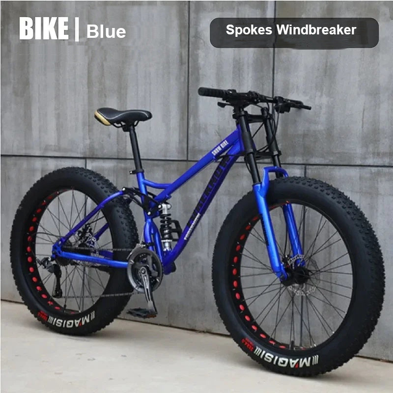 Fatbike 26" 4.0-Carbon Steel Cross Country Bike - Sport Amateur