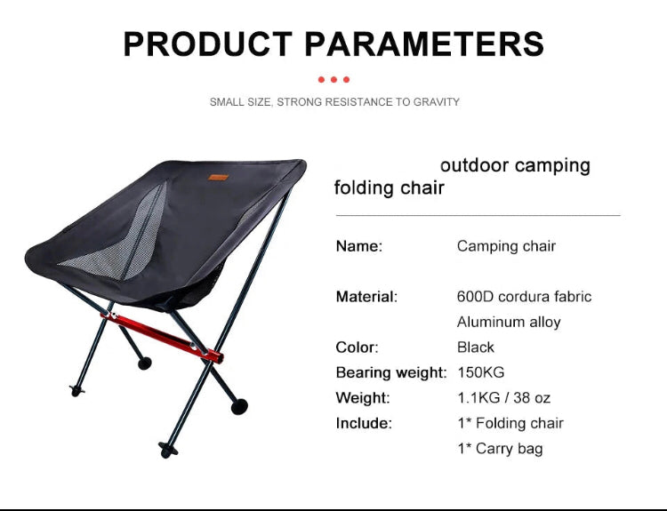 Lightweight Foldable Camping Chairs - Sport Amateur