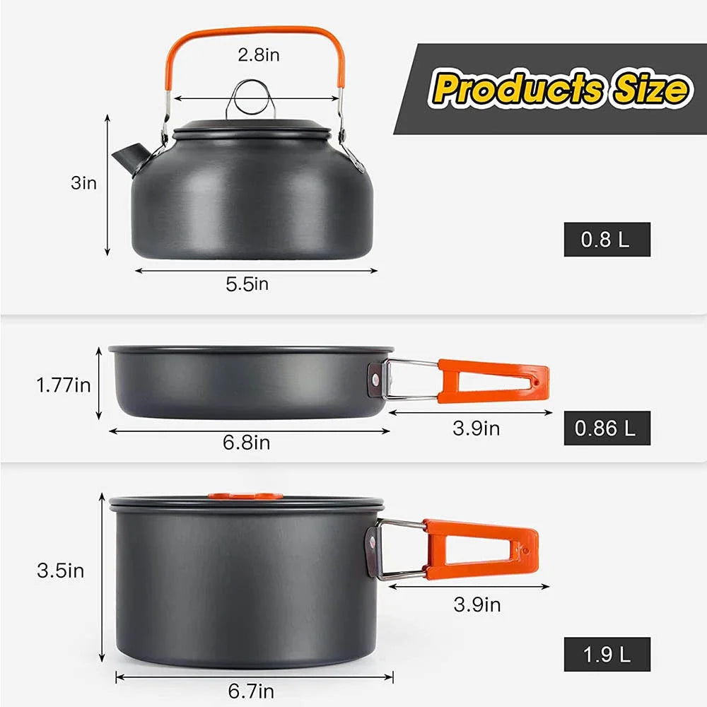 Camping Cooking Set - Sport Amateur