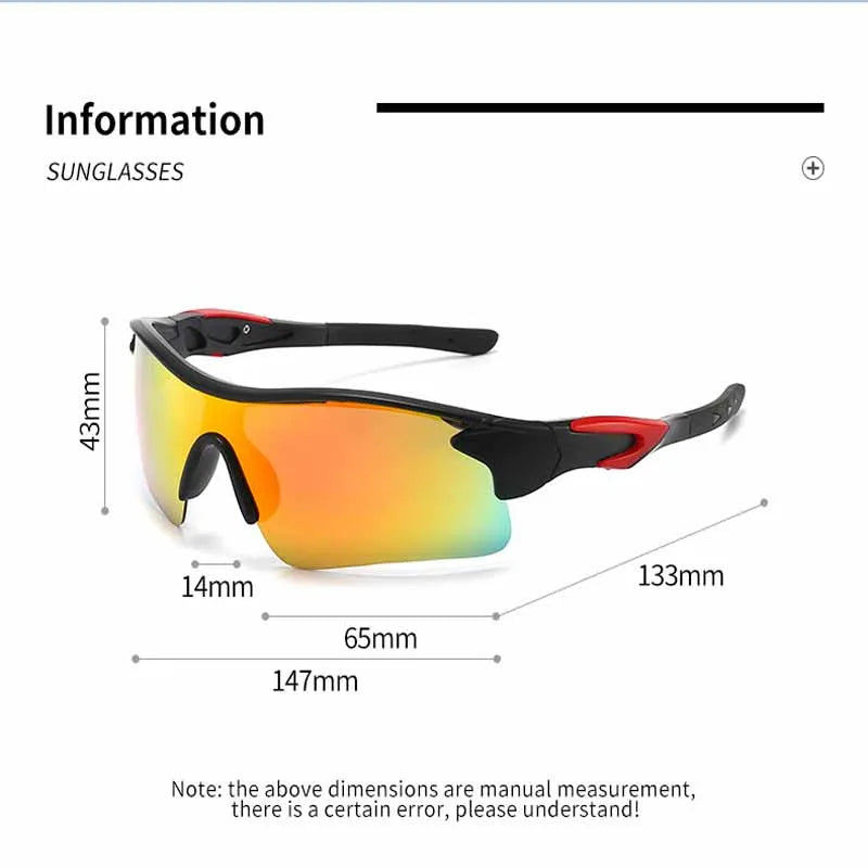 Colorful Polarized Sunglasses for Outdoor Sports - Sport Amateur