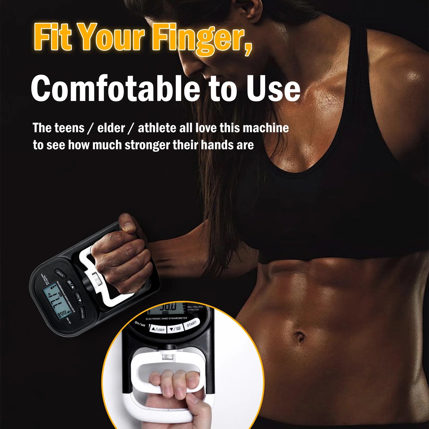 Digital Hand Dynamometer - Sport Amateur