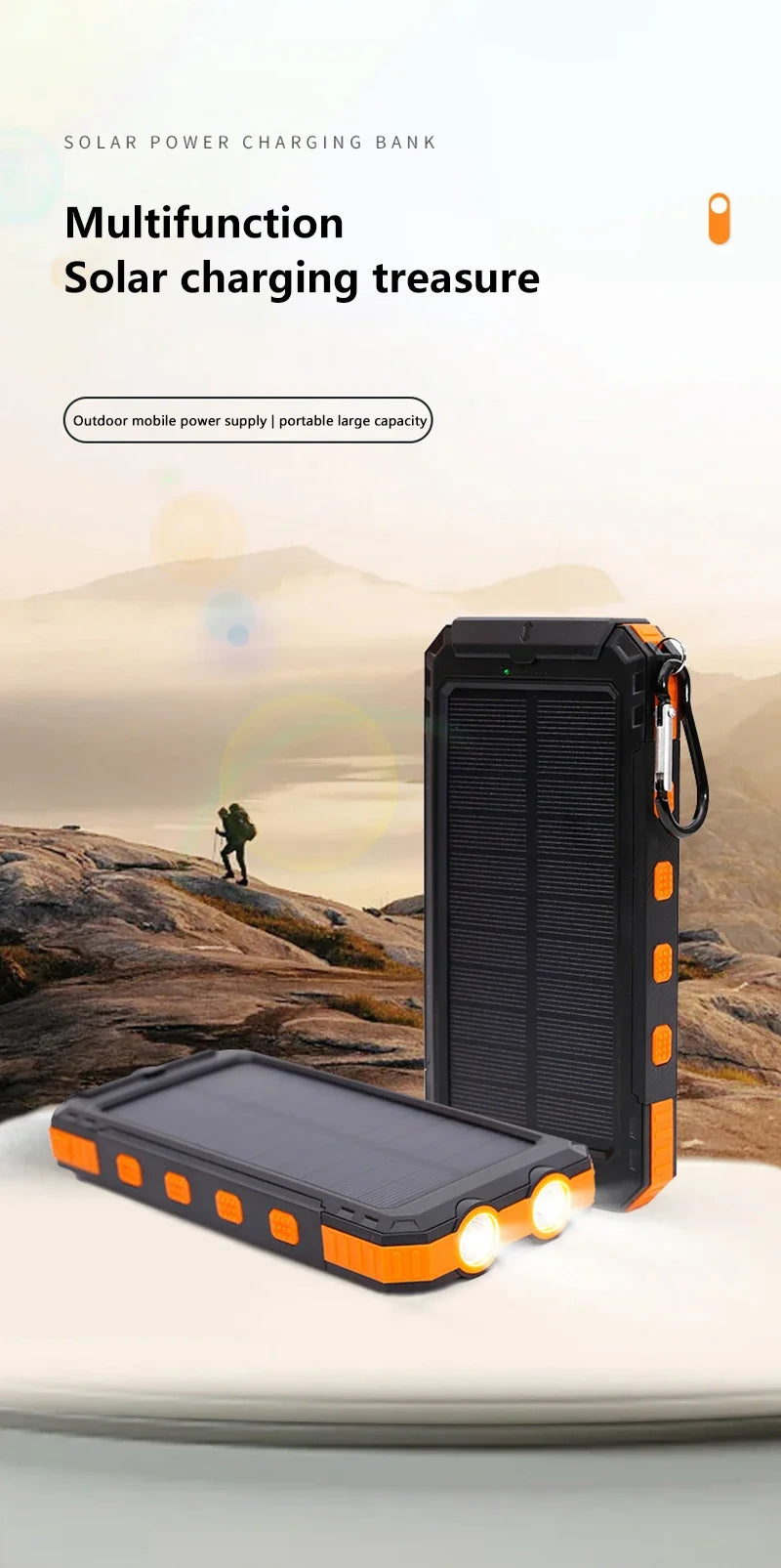 Solar-Powered Portable Chargers - Sport Amateur