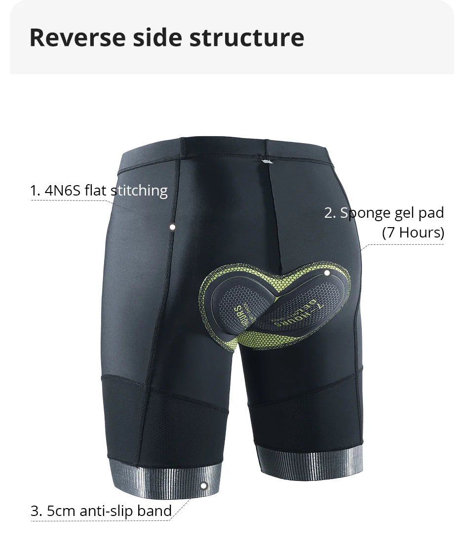 Gel-Padded Cycling Shorts - Sport Amateur