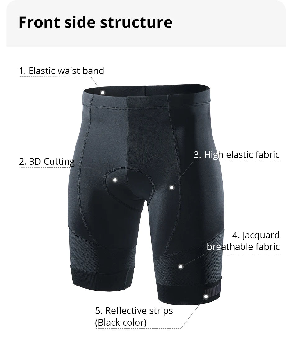 Gel-Padded Cycling Shorts - Sport Amateur