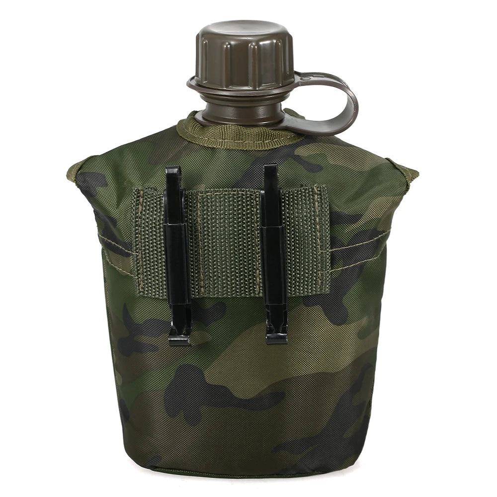 Outdoor Military Canteen Bottle 1L - Sport Amateur