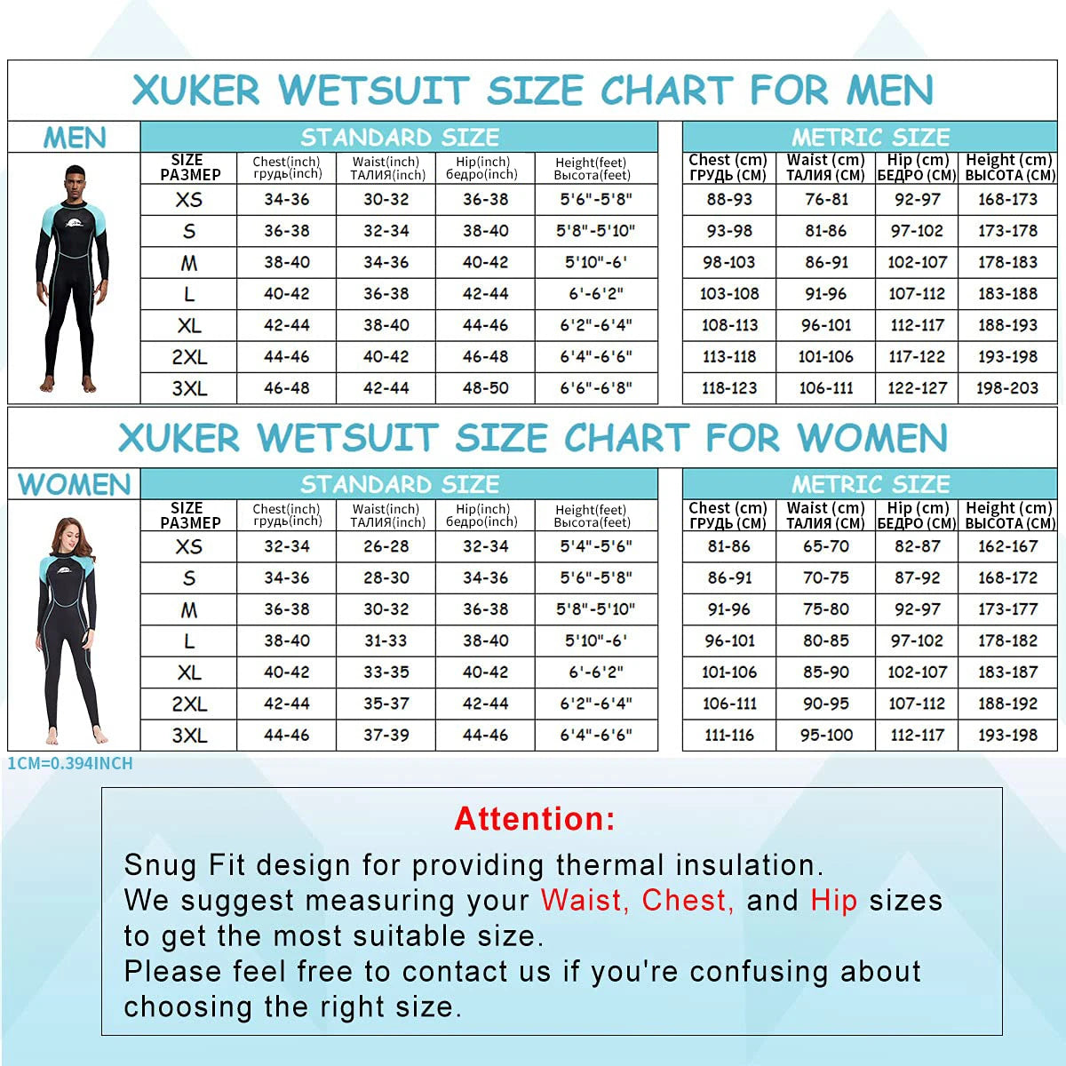 Women's Neoprene wetsuit - Sport Amateur