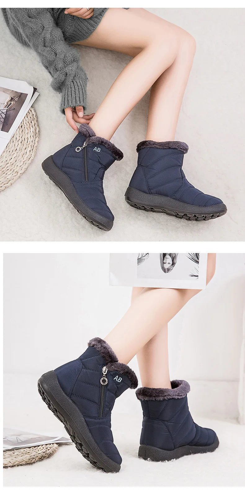 Warm & Stylish Snow Boots - Sport Amateur