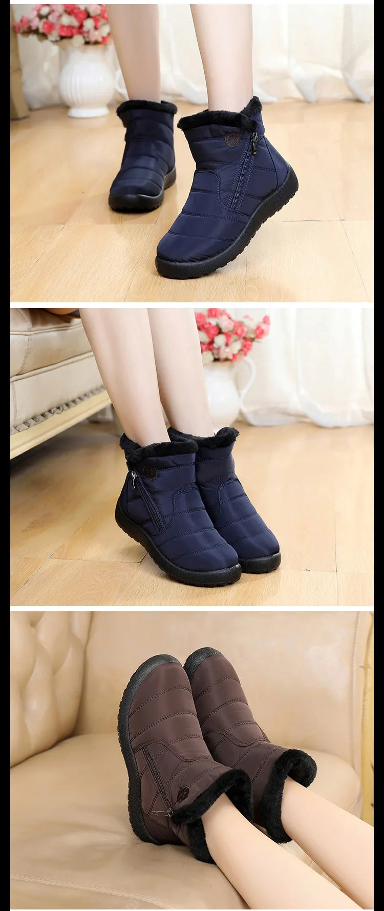 Warm & Stylish Snow Boots - Sport Amateur